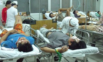 TP.HCM: 3 ngày nghỉ lễ, hơn 170 trường hợp nhập viện do đánh nhau