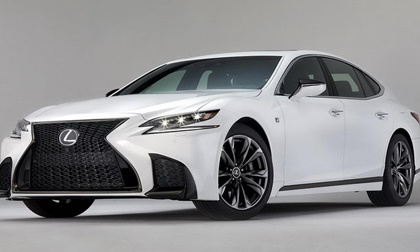 Lexus LS500 2018 cực 'ngầu' trong bộ cánh F Sport