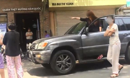 Vụ cô gái đi xe Lexus lớn tiếng cãi cọ sau va chạm: 'Anh ta không phải là sếp cũ của tôi như dân mạng đồn'