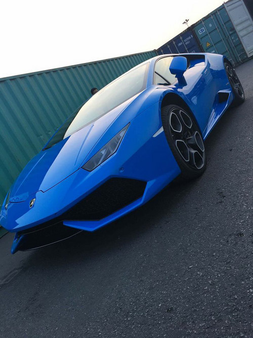 Lamborghini Huracan xanh độc đáo được nhập về Việt Nam - 3