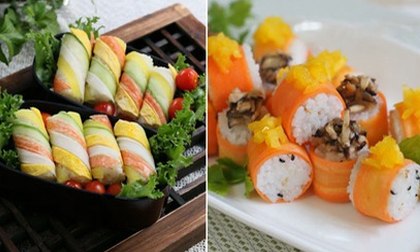 2 cách làm sushi cơm chưa bao giờ đơn giản đến thế