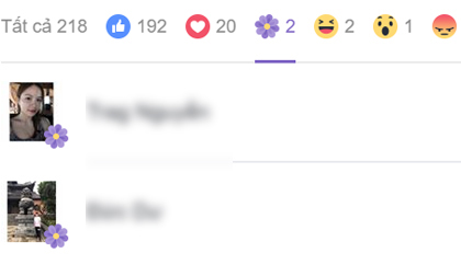 Icon bông tím 8 cánh của Facebook đang khiến dân tình phát rồ vì kẻ có, người không