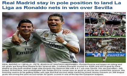 Báo chí bái phục Ronaldo: Vừa ghi 'tên lửa', vừa diễn võ MMA