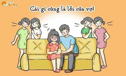 Lỗi luôn là ở vợ - Bộ ảnh khiến ai xem cũng rơi nước mắt vì 'làm vợ khổ quá!'