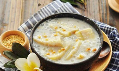 Chè chuối cốt dừa cho ngày nóng bức