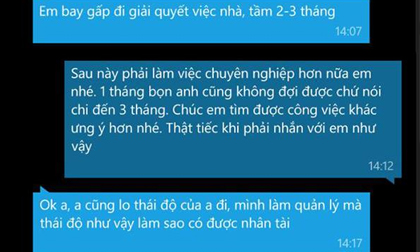 Nhân viên bá đạo: Xin nghỉ làm vài tháng không được quay sang trách sếp 'thái độ'