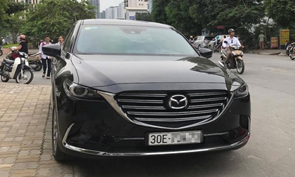 Crossover tiền tỷ Mazda CX-9 2017 đầu tiên ra biển trắng tại Việt Nam