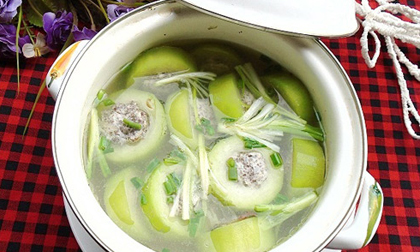Cách nấu canh bí đao nhồi thịt chinh phục cả nhà