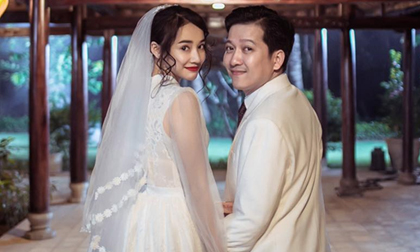 Lại thêm loạt ảnh Trường Giang và Nhã Phương mặc đồ cưới gây xôn xao cộng đồng mạng
