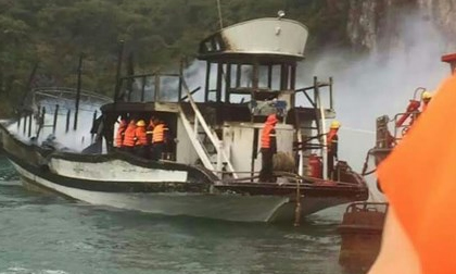 Du khách Anh chết trong tư thế treo cổ trên tàu du lịch ở Cát Bà