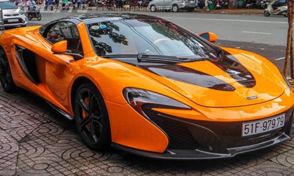 Đại gia Việt sẽ phải nộp lệ phí trước bạ cao nhất 2,64 tỷ Đồng khi mua siêu xe McLaren 650S Spider