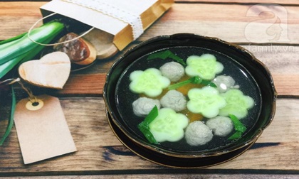 Chỉ là canh thịt bằm thôi mà nấu kiểu này ăn mùa hè ngon phải biết