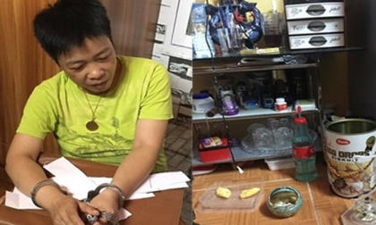 Đột kích ‘xưởng’ sản xuất ma túy có cả lựu đạn tại trung tâm Hà Nội