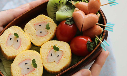 Thêm một biến tấu cho món trứng cuộn thật hấp dẫn