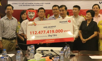 Người trúng jackpot 112 tỉ của Vietlott bất ngờ xuất hiện