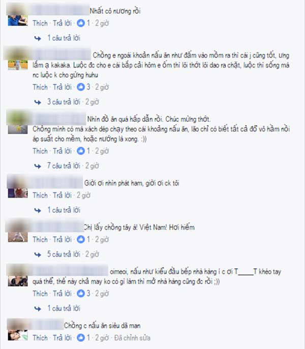 den nha ban trai, co gai chi viec ngoi choi, duoc nguoi yeu tiep dai mam com nhu 