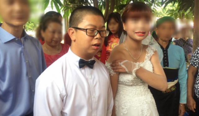 thieu nu xinh dep 15 tuoi “vuot rao” cuoi chong trung quoc - 1