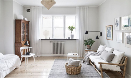 Căn hộ vỏn vẹn 30m² đẹp lãng mạn nhờ trang trí theo phong cách Vintage