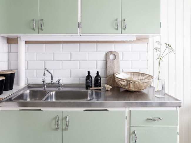 Căn hộ vỏn vẹn 30m² đẹp lãng mạn nhờ trang trí theo phong cách Vintage - Ảnh 7.