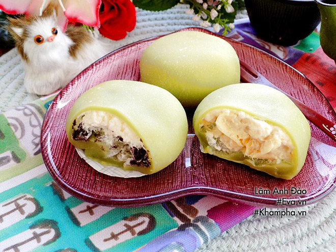banh mochi la dua kem tuoi sau rieng mat lanh tuyet ngon - 10