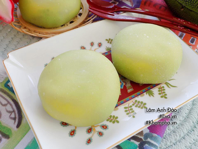 banh mochi la dua kem tuoi sau rieng mat lanh tuyet ngon - 8