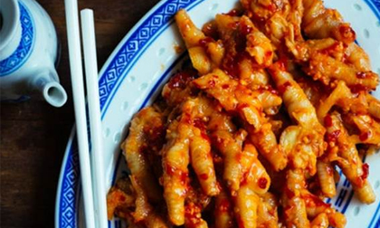 Chân gà trộn cay, món ăn vặt tuyệt ngon
