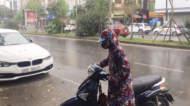 ha noi duoc giai nhiet bang con mua rao chieu nay hinh anh 4