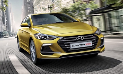 Giá xe ô tô Hyundai Elantra 2017: Có giá từ 637 triệu đồng
