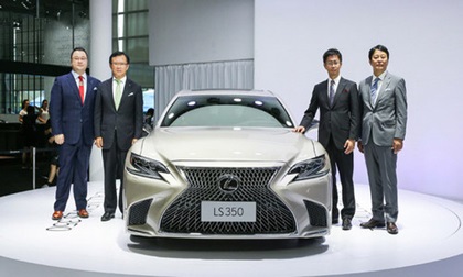 Ô tô Lexus LS 350 phiên bản mới ra mắt có giá khoảng 3,3 tỷ đồng