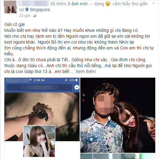 Em gái Công Vinh bị tố làm tiểu tam ở quán bar, ngang nhiên giật chồng khi cô vợ đang mang bầu? - Ảnh 4.