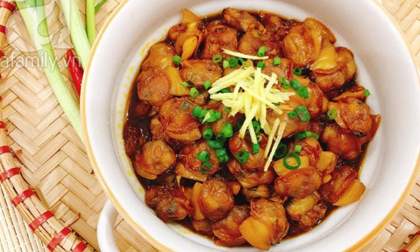 Đậm vị ngon cơm với ngao rim sa tế