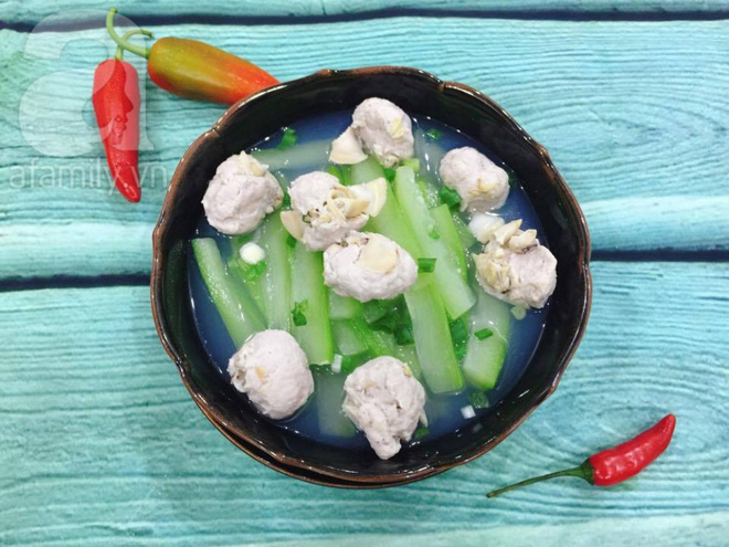 Chút biến tấu cho món canh bầu nấu ngao thêm ngon - Ảnh 6.