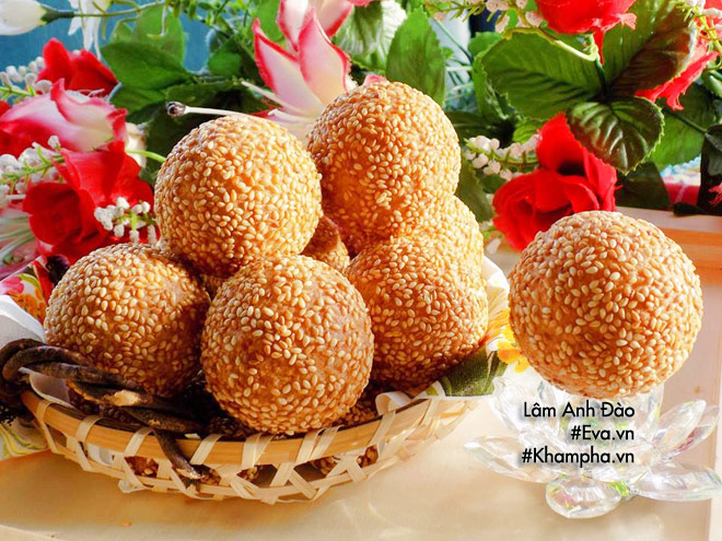 banh ran nhan sau rieng thom nuc mui, hang xom cung phai chay sang - 14