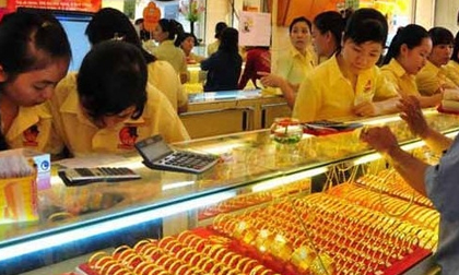 Sáng đầu tuần, giá vàng tăng ngược dự báo