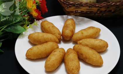 Khoai tây kén - món ăn vặt vạn người mê