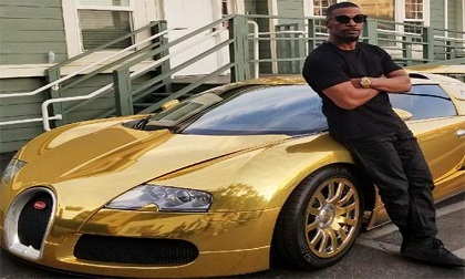 Sao 'Người nhện 2' biến siêu xe Bugatti thành thỏi vàng di động