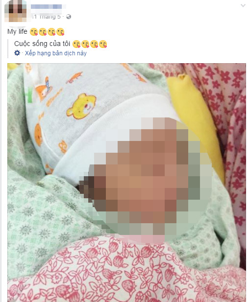 Vụ bé 33 ngày tuổi tử vong: Mẹ từng đăng ảnh con kèm lời yêu - 1
