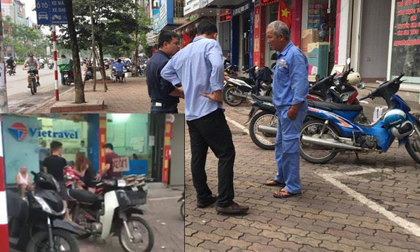 Hà Nội: Người đàn ông đi xe SH tát phụ nữ đến chảy máu