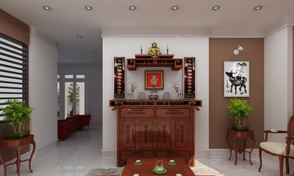 Để ban thờ kiểu này gia đình sớm muộn cũng ly tan, làm ăn ngày càng lụi bại 