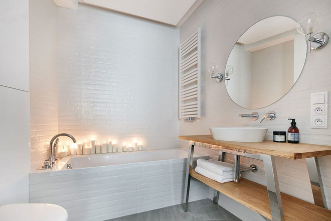 Thay đổi kết cấu của những bức tường, căn hộ này đem đến cho bạn vô vàn ý tưởng sáng tạo - Ảnh 9.