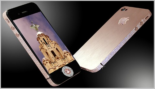 Top 10 smartphone đính kim cương, mạ vàng đắt đỏ nhất hành tinh - 1