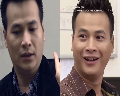 
Trong Người phán xử Anh Đức đóng vai Khải còn trong Sống chung với mẹ chồng Anh Đức lại nhận vai Long.
