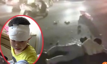 Gặp tai nạn giữa đường, bé 6 tuổi kêu khóc 'Xin hãy cứu bố cháu trước' khiến ai cũng rơi lệ