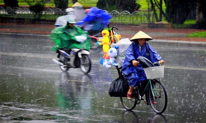 Tin thời tiết ngày 21/6: Mưa dông gió giật nhiều nơi