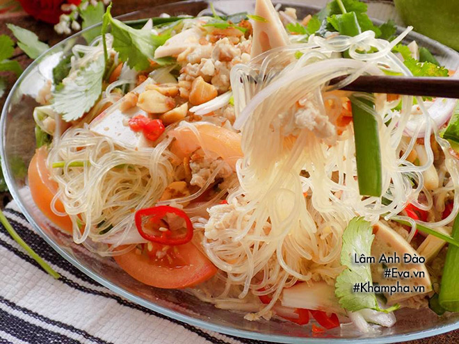 troi nong chang muon an gi, vao bep lam ngay mot dia mien tron - 11