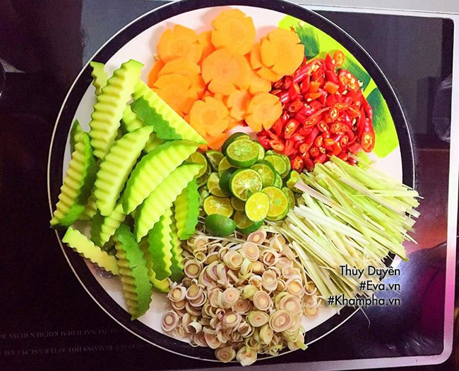 chan ga cay tron xoai xanh sieu hap dan, vo vung may chong cung khen nuc no - 4