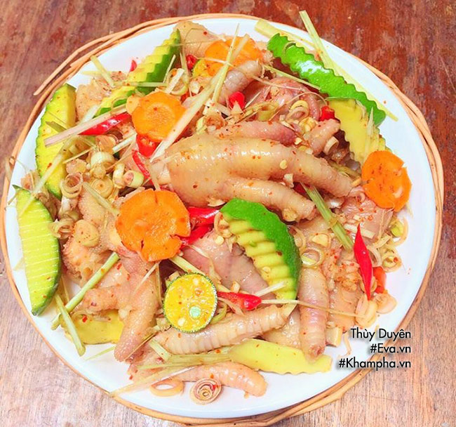 chan ga cay tron xoai xanh sieu hap dan, vo vung may chong cung khen nuc no - 9
