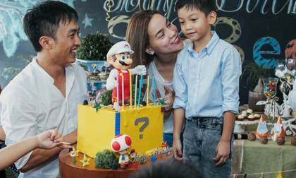 Hà Hồ - Cường đô la bất ngờ 'tái hợp' tổ chức sinh nhật một lần nữa cho con trai Subeo