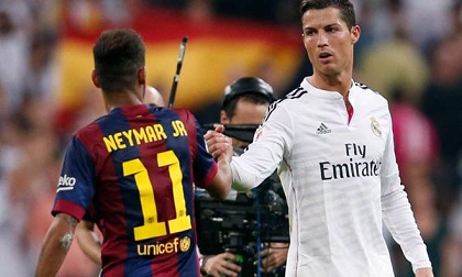 Neymar rủ Ronaldo tới Barca tạo bộ tứ vô địch thiên hạ