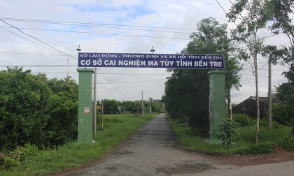 50 học viên ở Bến Tre trốn khỏi trại cai nghiện ma túy